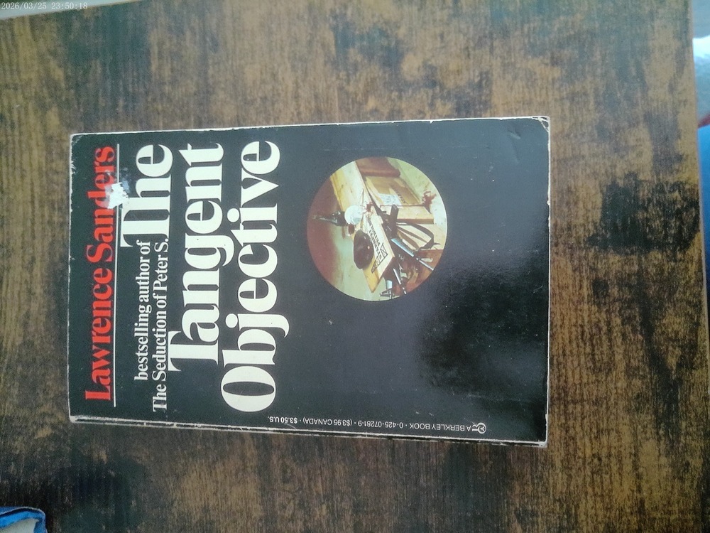 The Tangent Objective by Lawrence Sanders